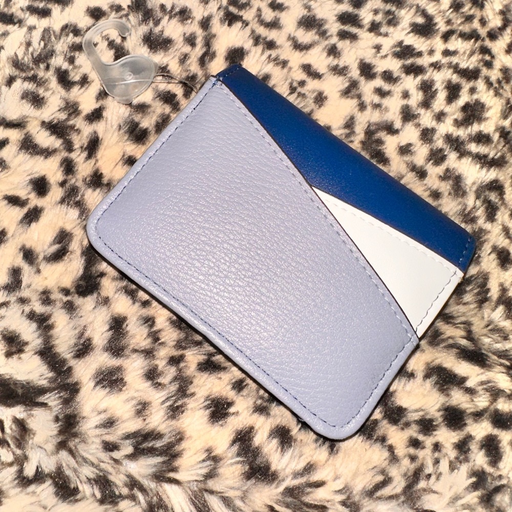 Colorblock wallet
